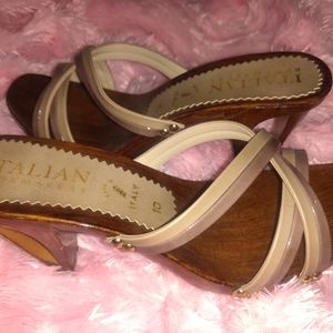 Italian shoemakers strappy heels